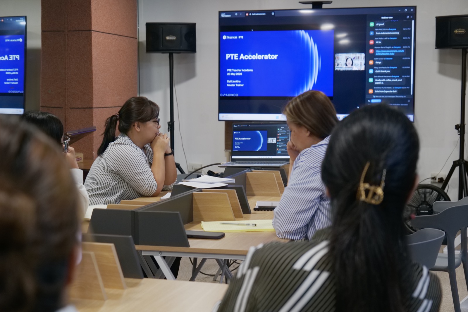 Pearson PTE Teacher Academy — 2026년 5월, 교내에서 진행된 강사 연수